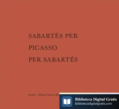 Descargar Sabartés Per Picasso Per Sabartés