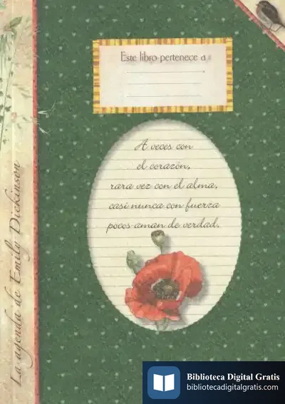 Descargar Agenda De Emily Dickinson de William A. Barry