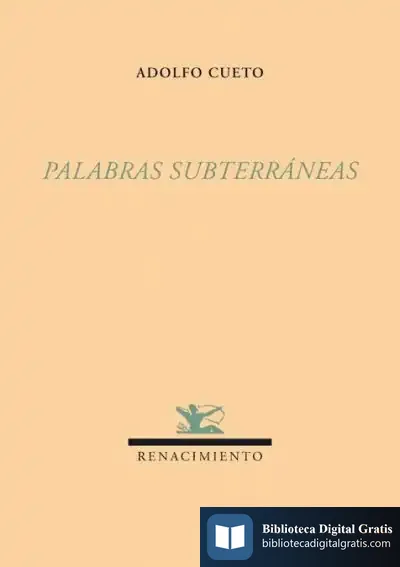 Descargar Palabras Subterráneas de Luzmaría Jiménez Faro