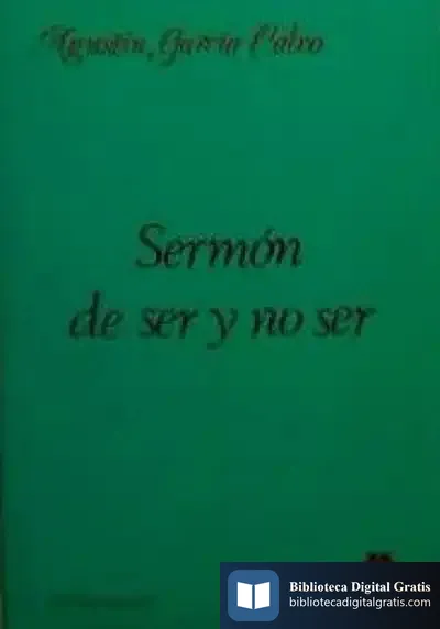 Descargar Sermón De Ser Y No Ser