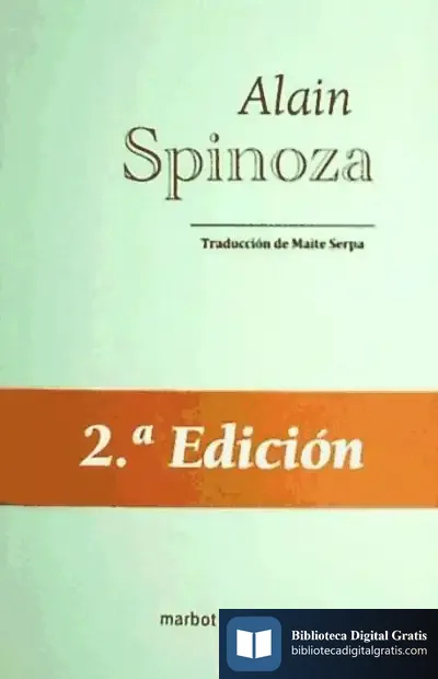 Descargar Spinoza 2¦Ed