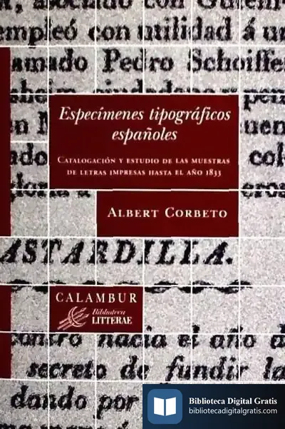 Descargar Especímenes Tipográficos Españoles