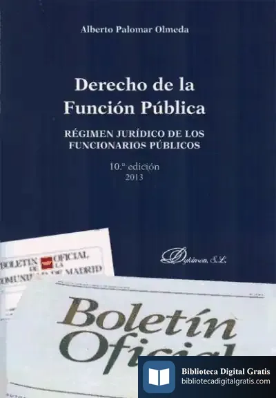 Descargar Derecho De La Función Pública de Alberto Palomar Olmeda