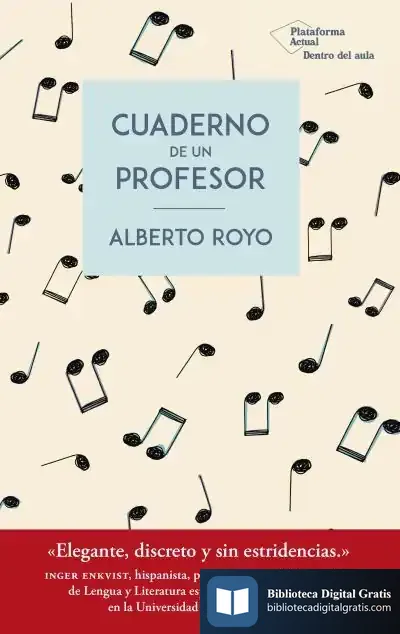 Descargar Cuaderno De Un Profesor de Alberto Royo Abenia