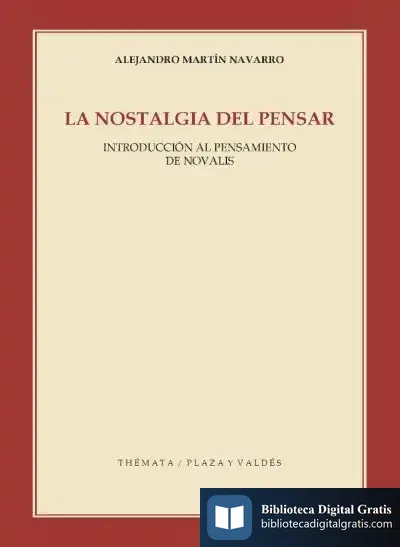 Descargar La Nostalgia Del Pensar