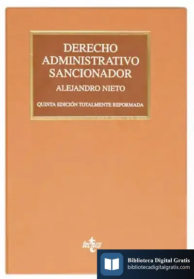 Descargar Derecho Administrativo Sancionador de Alejandro Nieto
