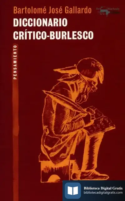 Descargar Diccionario Crítico-Burlesco de Alejandro Pérez