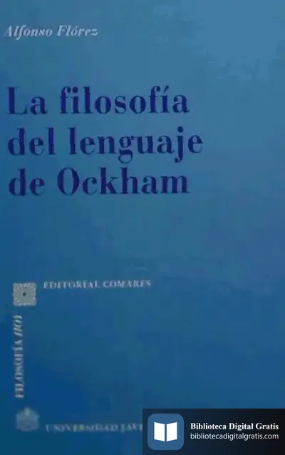 Descargar La Filosofía Del Lenguaje De Ockham de Carolina Elizasu Miguens