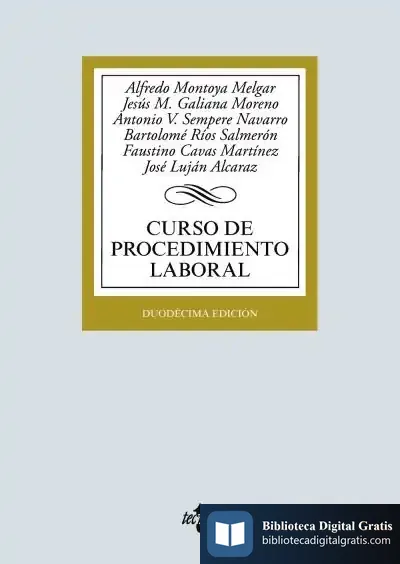 Descargar Curso De Procedimiento Laboral