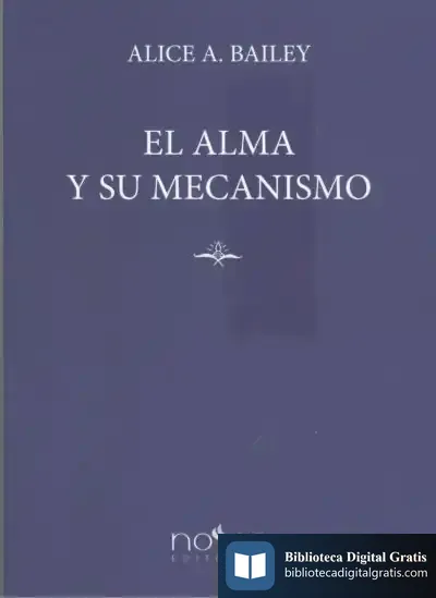 Descargar El Alma Y Su Mecanismo