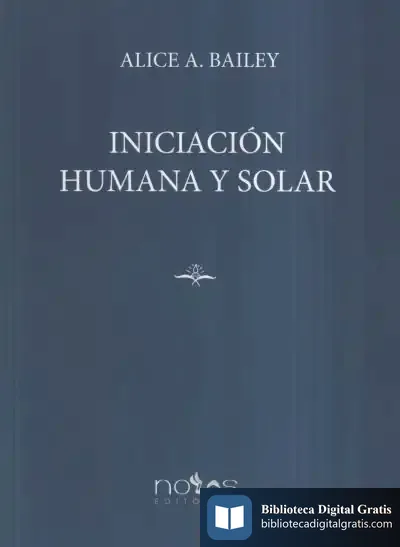 Descargar Iniciación Humana Y Solar