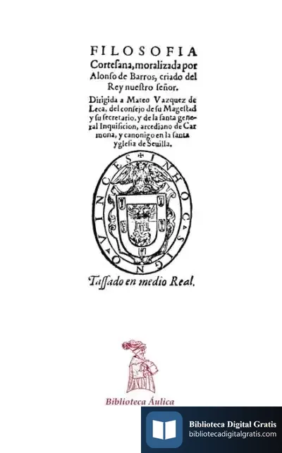 Descargar Filosofía Cortesana de Alonso de Barros