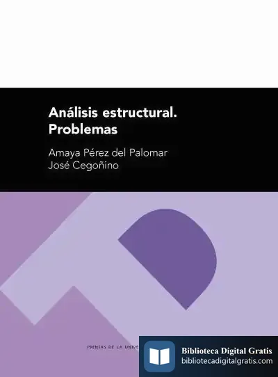 Descargar Análisis Estructural. Problemas de Amaya Pérez del Palomar