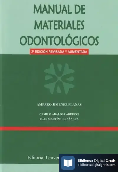 Descargar Manual De Materiales Odontológicos de Shlomit Miron