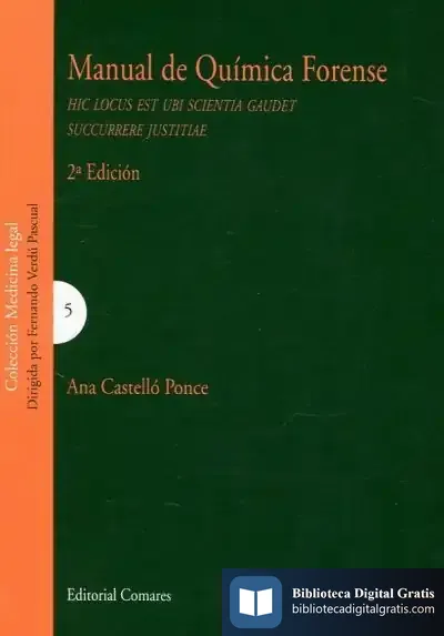 Descargar Manual De Química Forense de Ana Castelló Ponde