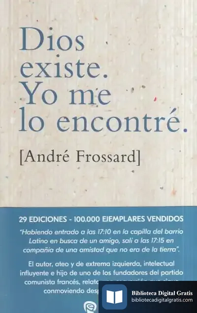 Descargar Dios Existe. Yo Me Lo Encontré