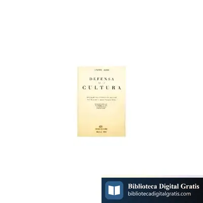 Descargar Defensa De La Cultura de André Gide