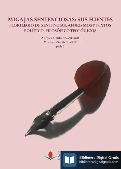 Descargar Migajas Sentenciosas: Sus Fuentes de Andrea Herrán Santiago