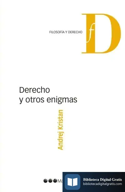 Descargar Derecho Y Otros Enigmas