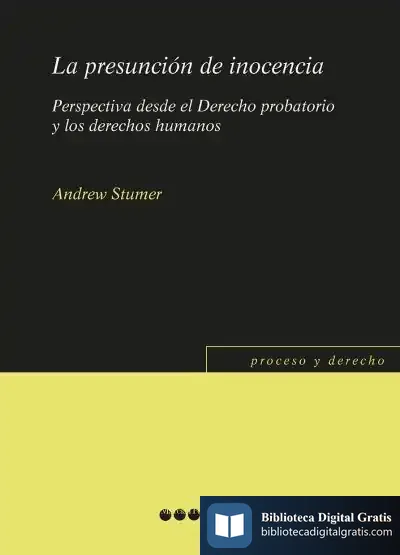 Descargar La Presunción De Inocencia de Andrew Stumer