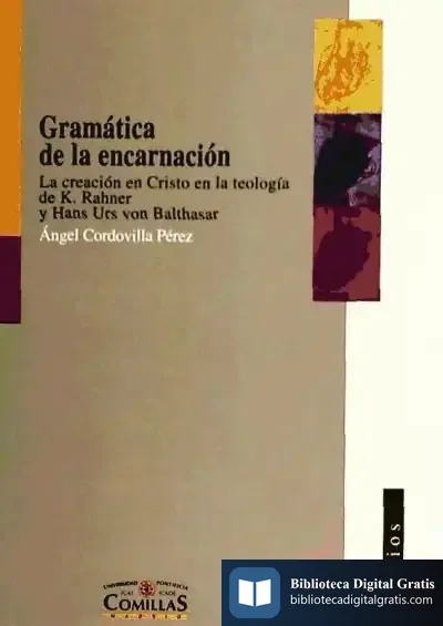 Descargar Gramática  De La Encarnación de Robert Nisbet