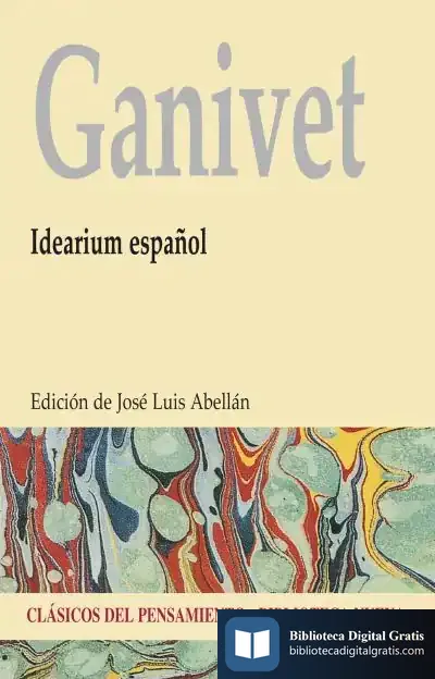 Descargar Idearium Español de Ángel Ganivet