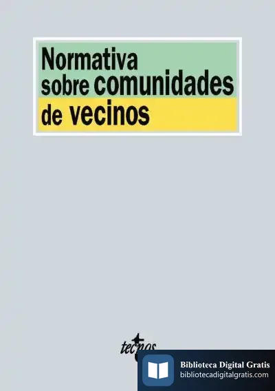 Descargar Normativa Sobre Comunidades De Vecinos