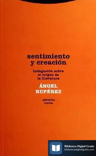 Descargar Sentimiento Y Creación de Ángel Rupérez