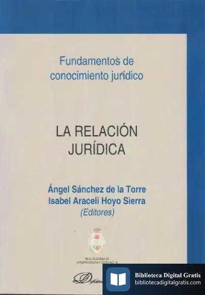 Descargar La Relación Jurídica