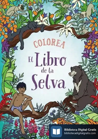 Descargar Colorea El Libro De La Selva de Ann Kronheimer