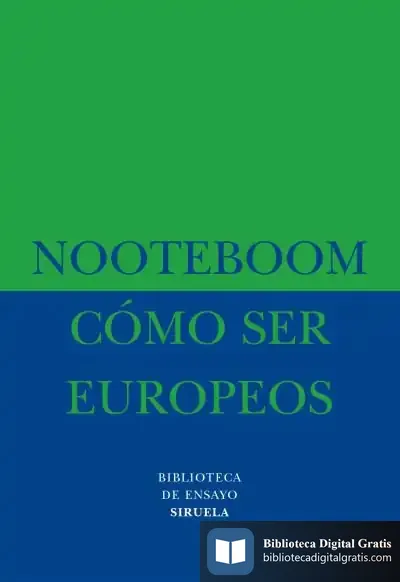 Descargar Cómo Ser Europeos