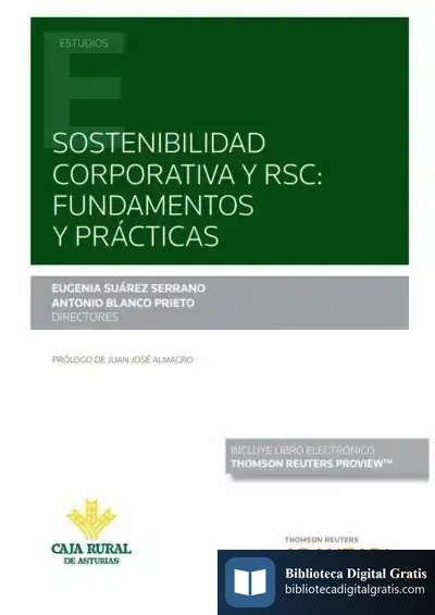 Descargar Sostenibilidad Corporativa Y Rsc: Fundamentos Y Prácticas de Antonio Blanco Prieto