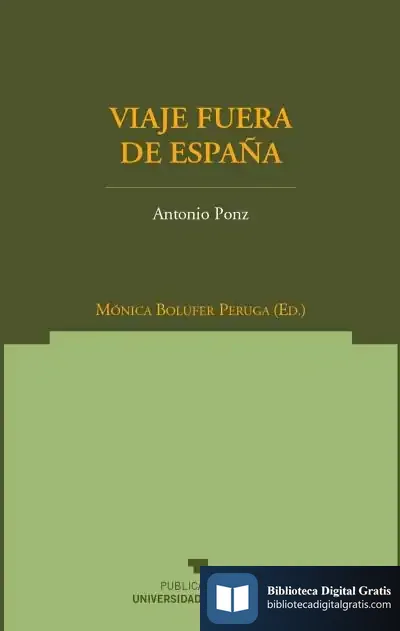 Descargar Viaje Fuera De España de Antonio Ponz
