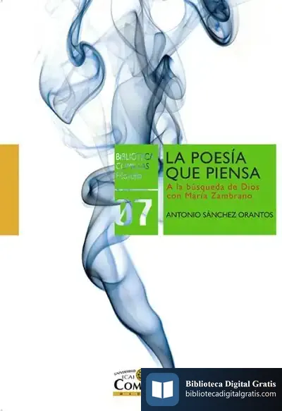 Descargar La Poesía Que Piensa de Antonio Sánchez Orantos