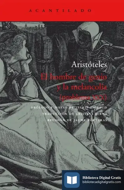 Descargar El Hombre De Genio Y La Melancolía