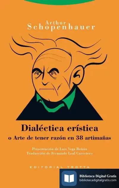 Descargar Dialéctica Erística de Arthur Schopenhauer