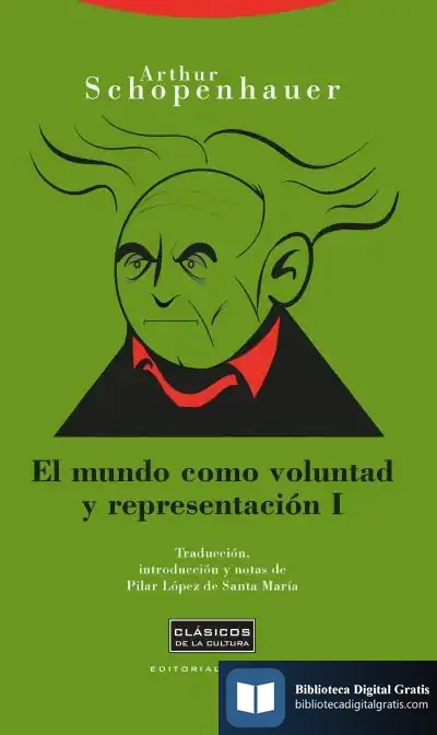 Descargar El Mundo Como Voluntad Y Representación I de Arthur Schopenhauer