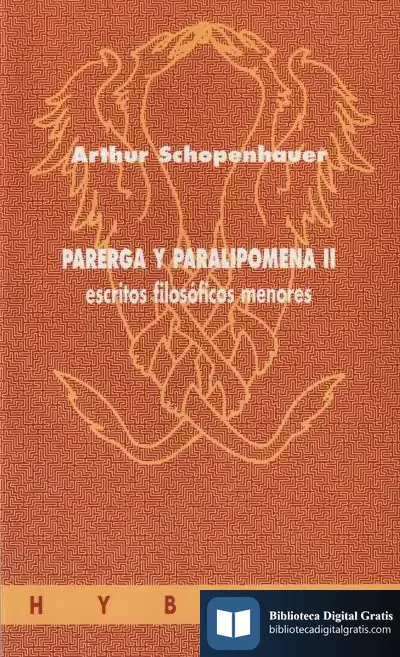 Descargar Parerga Y Paralipomena Ii de Equip Susaeta