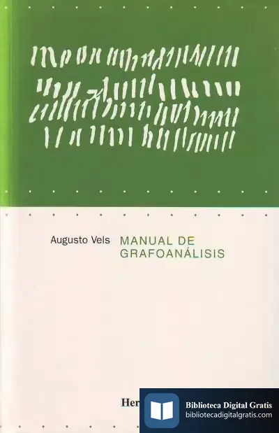Descargar Manual De Grafoanálisis de Augusto Vels