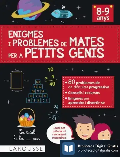 Descargar Enigmes I Problemes De Mates Per A Petits Genis (8-9 Anys) de Aurore Meyer