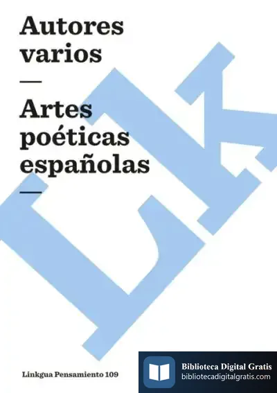 Descargar Artes Poéticas Españolas de Alberto Manzano