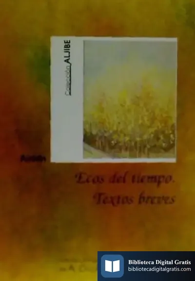 Descargar Ecos Del Tiempo : Textos Breves de Azorín