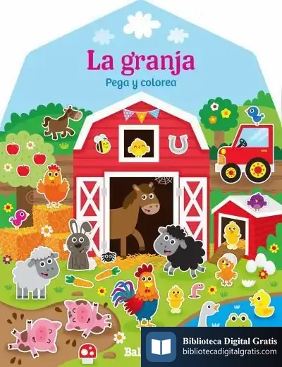 Descargar Casitas - La Granja Pega Y Colorea