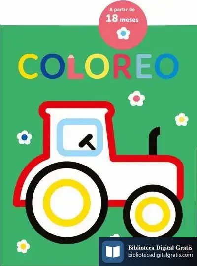 Descargar Coloreo - Tractor de Ballon