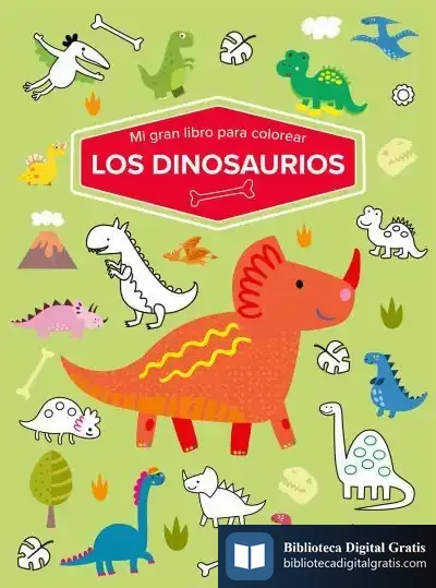 Descargar Mi Gran Libro Para Colorear - Los Dinosaurios de Ballon