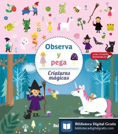 Descargar Observa Y Pega - Criaturas Mágicas