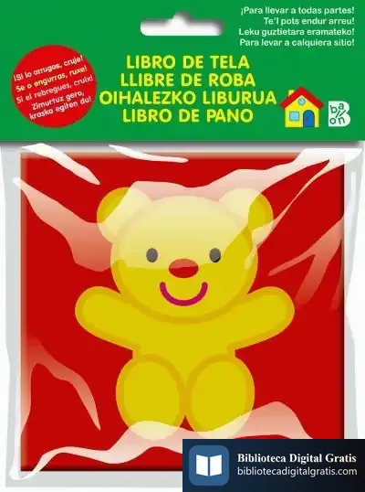 Descargar Osito Libro De Tela