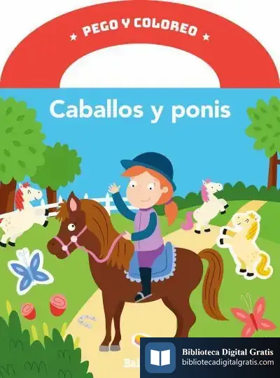 Descargar Pego Y Coloreo - Caballos Y Ponis de Ballon