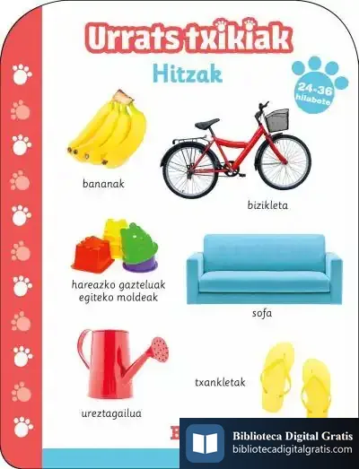 Descargar Urrats Txikiak - Hitzak 24-36 Hilabete