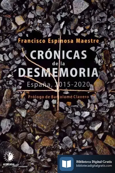 Descargar Crónicas De La Desmemoria: España, 2015-2022 de Bartolomé Clavero
